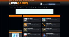 Desktop Screenshot of eskgames.com